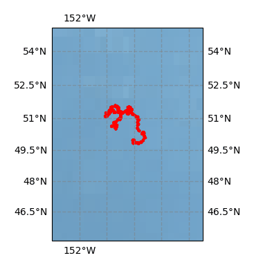 Surface Drift Track