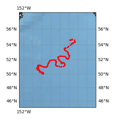 Surface Drift Track