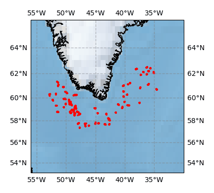 Surface Drift Track