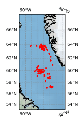 Surface Drift Track