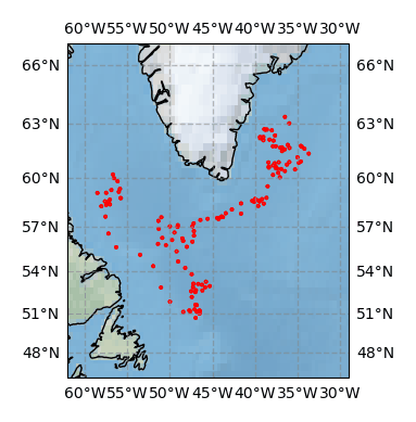 Surface Drift Track