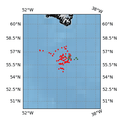 Surface Drift Track